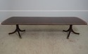 L65376EC: HENREDON Banded Walnut Dining Room Table