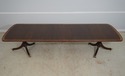 L65376EC: HENREDON Banded Walnut Dining Room Table