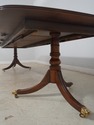 L65376EC: HENREDON Banded Walnut Dining Room Table