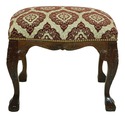 F52998EC: Chippendale Style Ball & Claw Mahogany U