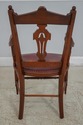 F61414EC: American Victorian Walnut Arm Chair w. L