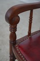 F61414EC: American Victorian Walnut Arm Chair w. L