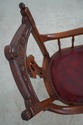 F61414EC: American Victorian Walnut Arm Chair w. L