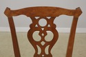 L56997EC: Set Of 8 STICKLEY Chippendale Cherry Din