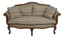 65413EC: ETHAN ALLEN French Style Upholstered Love