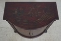L65508EC: ETHAN ALLEN Red Chinoiserie Decorated Ha