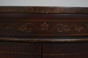 L65508EC: ETHAN ALLEN Red Chinoiserie Decorated Ha