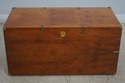 65562: English Yew Wood Campaign Style Box Trunk