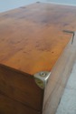 65562: English Yew Wood Campaign Style Box Trunk