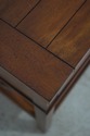 65513EC: Pair ETHAN ALLEN 1 Drawer Casual Mahogany