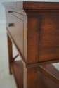 65513EC: Pair ETHAN ALLEN 1 Drawer Casual Mahogany