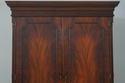 64350EC: HENKEL HARRIS Figural Mahogany Bedroom TV