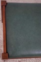 74666: STICKLEY Mission Cherry Leather Bench