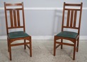 74681: Set Of 4 STICKLEY Mission Oak Dining Room C