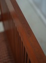 74675: STICKLEY Mission Cherry Spindle Back Settee