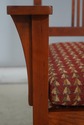 74675: STICKLEY Mission Cherry Spindle Back Settee