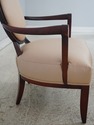 74653: Pair Of BAKER Barbara Barry Mahogany Medall
