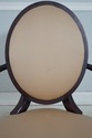 74653: Pair Of BAKER Barbara Barry Mahogany Medall
