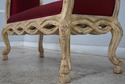 L74690: PAMA French Louis XV Style Upholstered Win