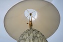 F74011: ETHAN ALLEN Pineapple Form Table Lamp w. S