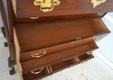 72483: HENKEL HARRIS SPNEA Walnut Clawfoot Highboy