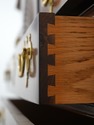 72483: HENKEL HARRIS SPNEA Walnut Clawfoot Highboy