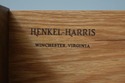 72483: HENKEL HARRIS SPNEA Walnut Clawfoot Highboy