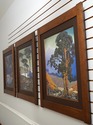 F74684/85/86: Set Of 3 Mission Oak Framed Arts & C