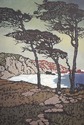 F74684/85/86: Set Of 3 Mission Oak Framed Arts & C