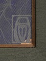 F74683: Mission Oak Framed Art Morning Glories
