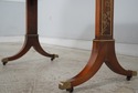 L74698: HEKMAN 2 Drawer Yew Wood & Walnut Library 