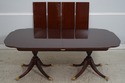 L74625: KINDEL Mahogany Double Pedestal Dining Tab