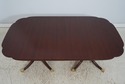 L74625: KINDEL Mahogany Double Pedestal Dining Tab