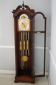 F74552: COLONIAL Mahogany 5 Tube Grandfather Clock