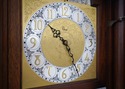 F74552: COLONIAL Mahogany 5 Tube Grandfather Clock