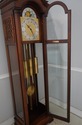 F74552: COLONIAL Mahogany 5 Tube Grandfather Clock