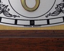 F74552: COLONIAL Mahogany 5 Tube Grandfather Clock