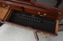 73648: HENKEL HARRIS 4 Door Mahogany China Cabinet