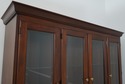73648: HENKEL HARRIS 4 Door Mahogany China Cabinet
