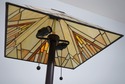 74429: Mission Arts & Crafts Style Floor Lamp w. A