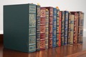 LF74445: Set of 16  Leather Bound Books w/ Gilt Ed