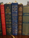 LF74445: Set of 16  Leather Bound Books w/ Gilt Ed