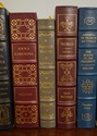 LF74445: Set of 16  Leather Bound Books w/ Gilt Ed