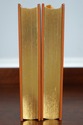 LF74442: Set of 10 Gold Embossed Leather Bound Boo