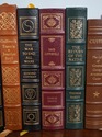 LF74446: Set of 16 Gold Embossed Leather Bound Boo