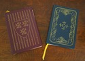 LF74446: Set of 16 Gold Embossed Leather Bound Boo