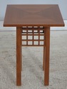 74657: STICKLEY Mission Cherry Lattice Side Table