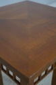 74657: STICKLEY Mission Cherry Lattice Side Table