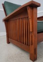 74703: STICKLEY Mission Cherry Morris Chair & Otto