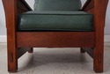74703: STICKLEY Mission Cherry Morris Chair & Otto